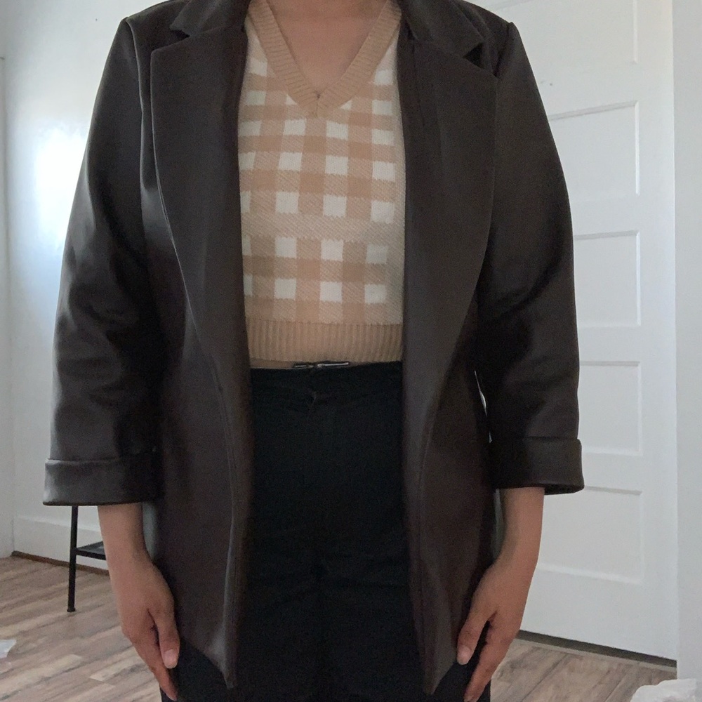 Brown Blazer